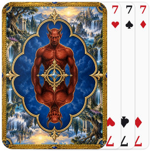 Devil, Gothic Fantasy Monster Playing Cards