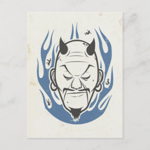 Devil Head Postcard