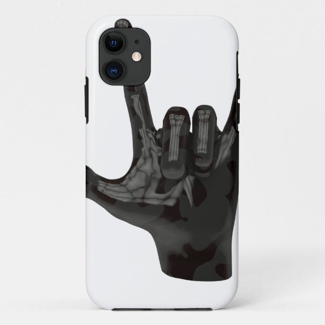 devil horns hand Case-Mate iPhone case (Back)