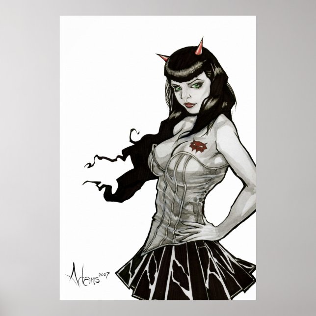 Devil in Darla Deville Poster (Front)