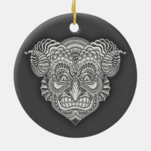 Devil in the Details Ceramic Tree Decoration