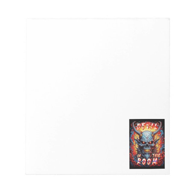 Devil In This Room Notepad (Front)