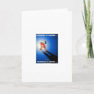 Devil is leaving card