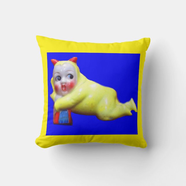 devil-ish little imp cushion (Front)