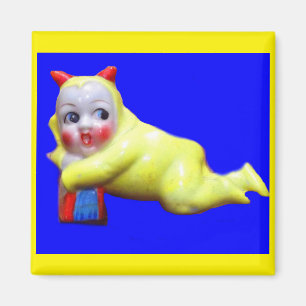 devil-ish little imp magnet