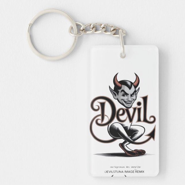 Devil  key ring (Front)