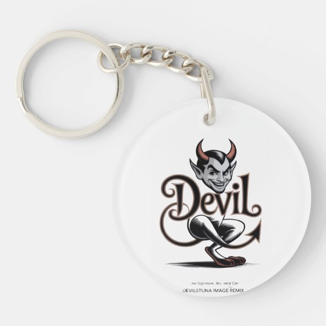 Devil  key ring (Front)
