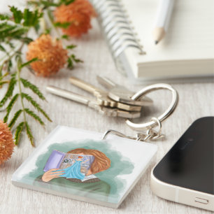 Devil Keychain (Double-Sided)