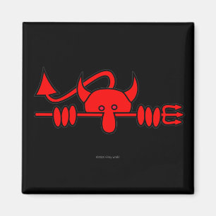 Devil Kilroy Magnet 1