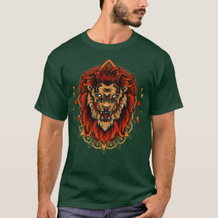 Devil Lion With Angry Face T-Shirt