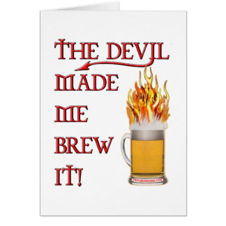 Devil Made Me Brew It - Beer