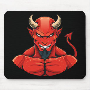 Devil mouse pad