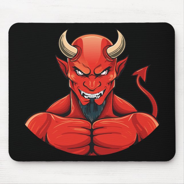 Devil  mouse pad (Front)