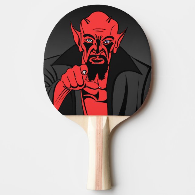 devil ping pong paddle (Front)
