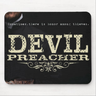 Devil Preacher Mouse Pad
