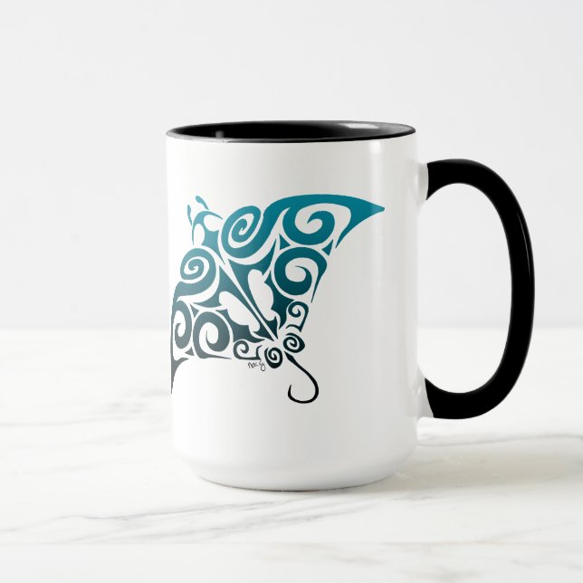 Devil Ray Mug (Right)