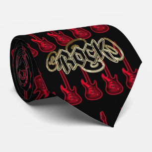 Devil Rock Guitar ~ Hard Rock Guitar Player Tie