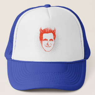 DEVIL ROMNEY BURST.png Trucker Hat