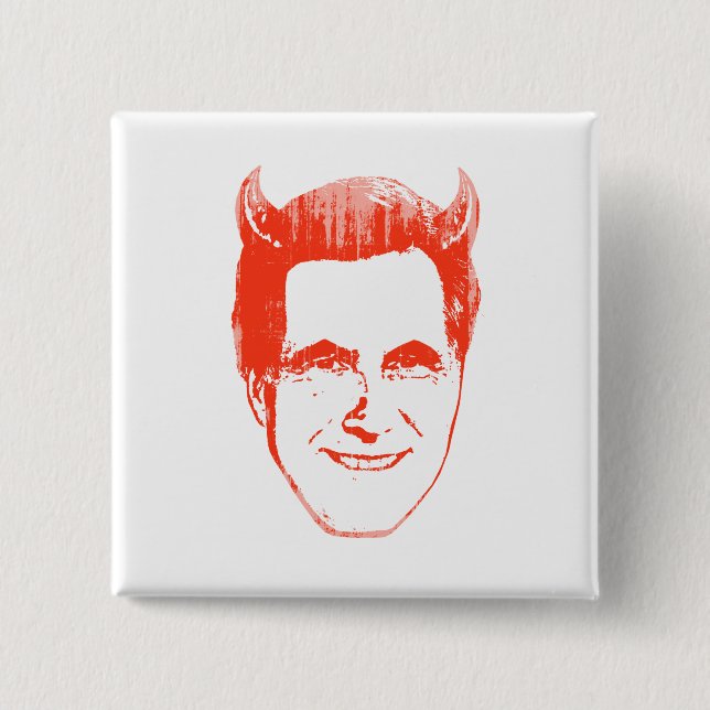 Devil Romney.png 15 Cm Square Badge (Front)