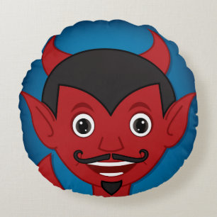 Devil Round Cushion