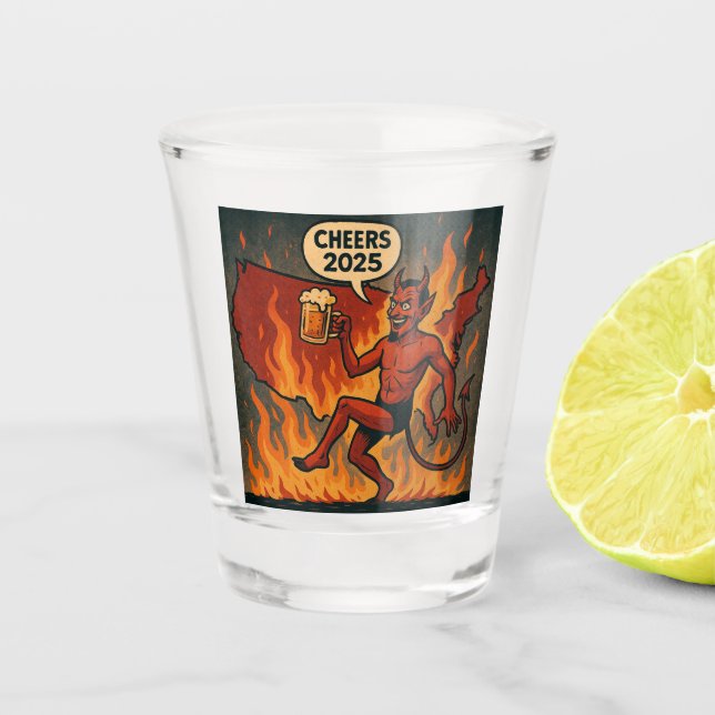 Devil Shot Glass (Front)