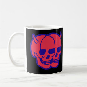 Devil Skull Gothic Alternative Punk Aesthetic Dark Coffee Mug
