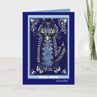 "DEVIL STICK" CARD