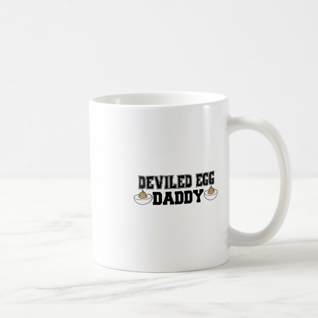 Deviled Egg Daddy - Funny Thanksgiving Deviled Egg Coffee Mug (Right)