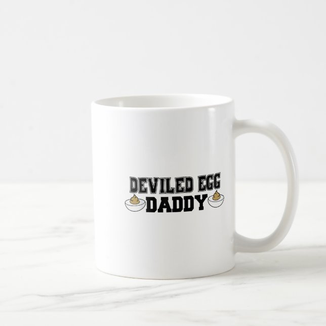 Deviled Egg Daddy - Funny Thanksgiving Deviled Egg Coffee Mug (Right)