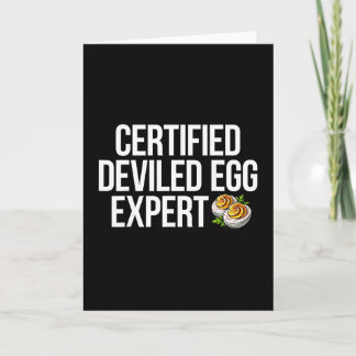 Deviled Egg Expert  Card
