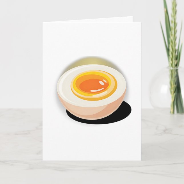 Deviled Egg Funny Thanksgiving Halloween Costume F Card (Front)