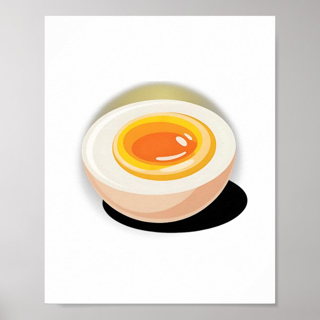 Deviled Egg Funny Thanksgiving Halloween Costume F Poster (Front)