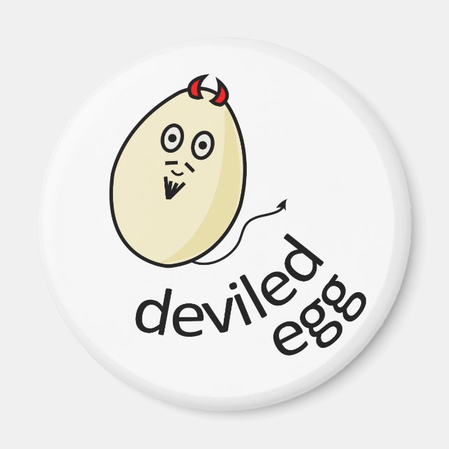 Deviled Egg Magnet (Front)