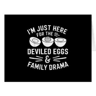Deviled Eggs Family Drama Funny Foodie Gift Thanks