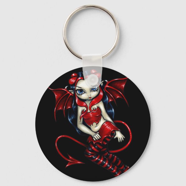 "Devilish Fairy" Keychain (Front)