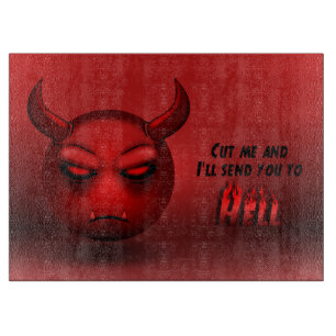 Devilmoji Cutting Board