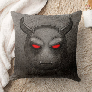 Devilmoji Vintage Cushion