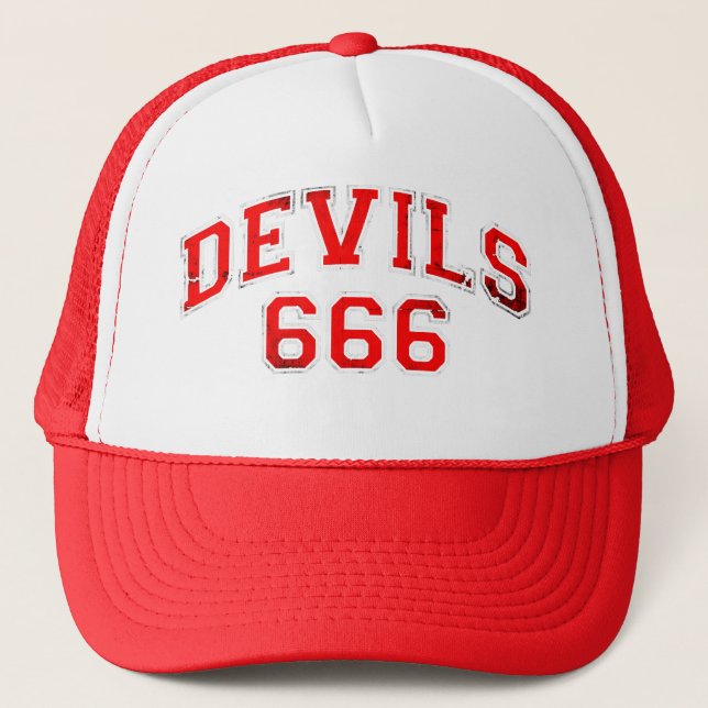 Devils 666 trucker hat (Front)