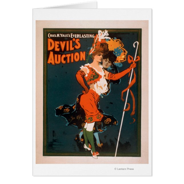 Devil's Auction Woman in Costume Theatre 3 (Front)