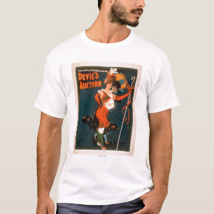 Devil's Auction Woman in Costume Theatre 3 T-Shirt