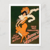 Devil's Auction Woman in Costume Theatre