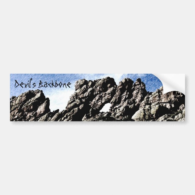 Devil's Backbone in Loveland, CO Bumper Sticker (Front)