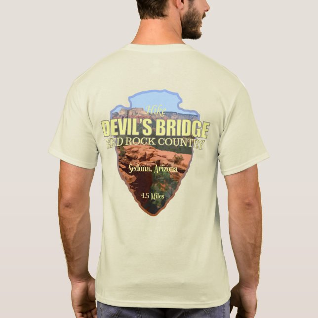 Devil's Bridge (arrowhead) T-Shirt (Back)