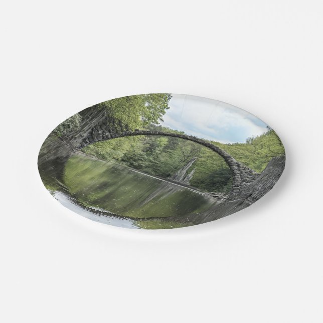 Devils Bridge - Germany Paper Plate (Angled)