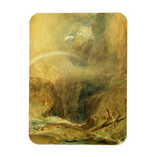 Devil's Bridge, St. Gotthard's Pass, c.1804 (w/c a Magnet