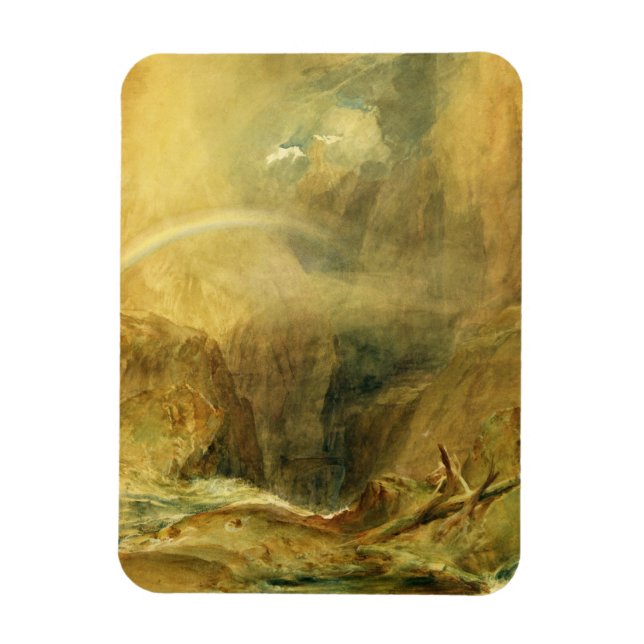 Devil's Bridge, St. Gotthard's Pass, c.1804 (w/c a Magnet (Vertical)