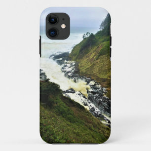Devil's Churn, Cape Perpetua, Oregon Coast iPhone 11 Case