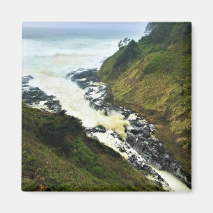 Devil's Churn, Cape Perpetua, Oregon Coast Magnet