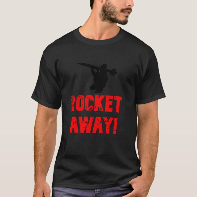 Devil's Court Clothing Rocket Away! Tee (Front)