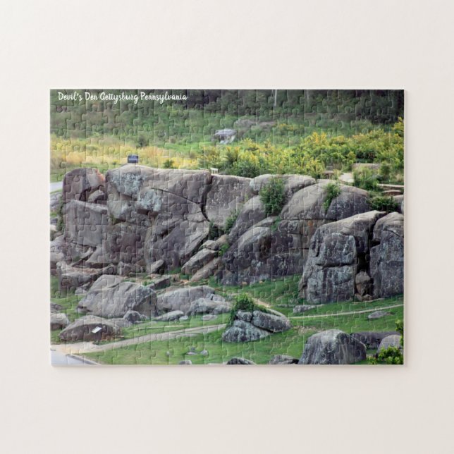 Devil's Den Gettysburg Pennsylvania Jigsaw Puzzle (Horizontal)